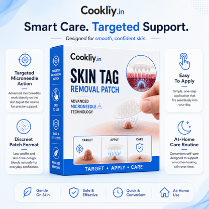Cookliy Skin Tag Removal Patches – Advanced Microneedle Technology